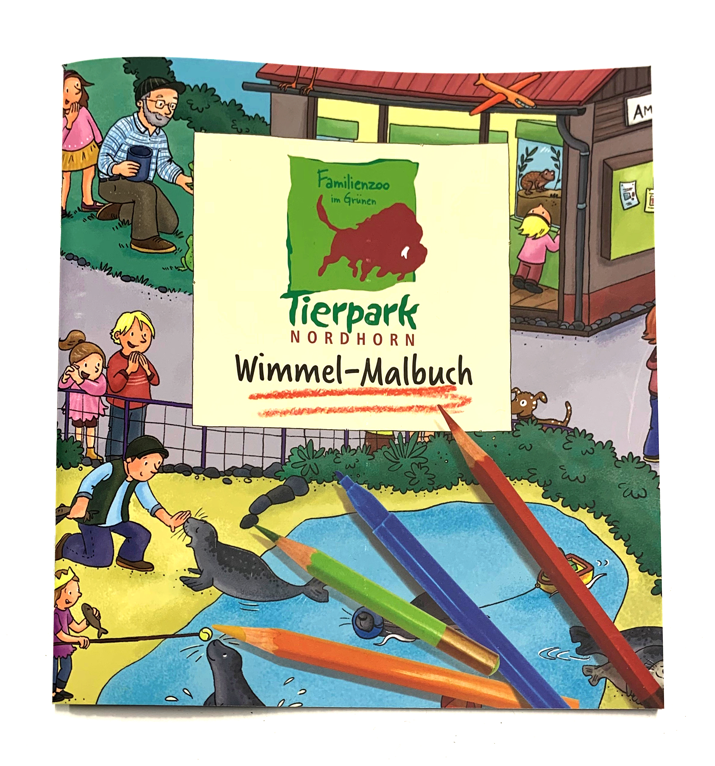 Wimmel-Malbuch - 2. Auflage